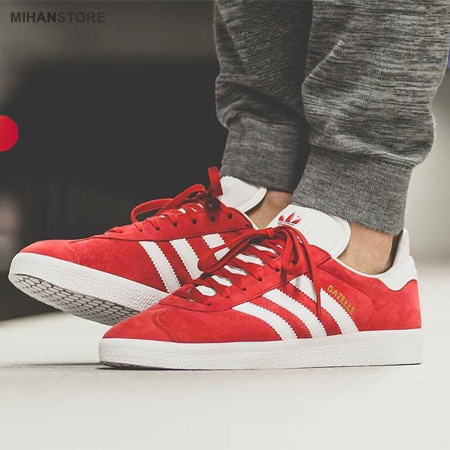 کفش مردانه آدیداس Gazelle قرمز