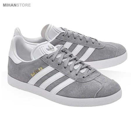 کفش مردانه آدیداس Gazelle خاکستری