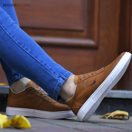 کفش چرم مردانه Nike مدل Nizzaa