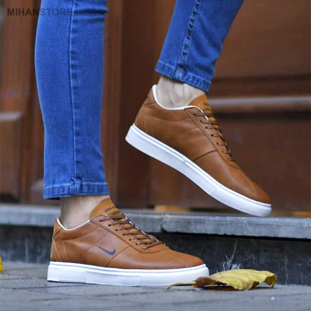 کفش چرم مردانه Nike مدل Nizzaa