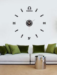 ساعت دیواری سه بعدی Omega