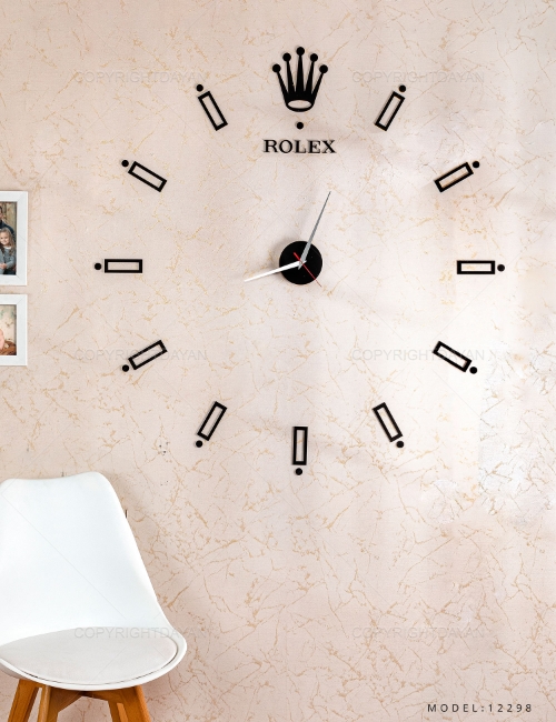 ساعت دیواری مخملی Rolex ساعت دیواری مخملی Rolex