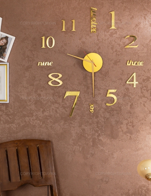 ساعت دیواری مدرن زمان ساعت دیواری مدرن زمان