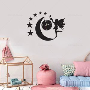 ساعت دیواری مخملی آنجل