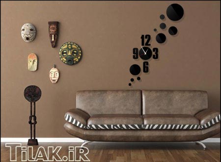 ساعت دیواری طرح دیبا