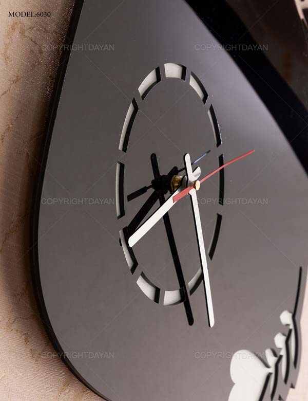 ساعت دیواری فانتزی گلابتون