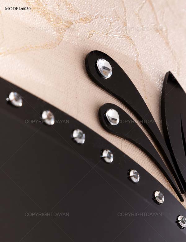 ساعت دیواری فانتزی گلابتون