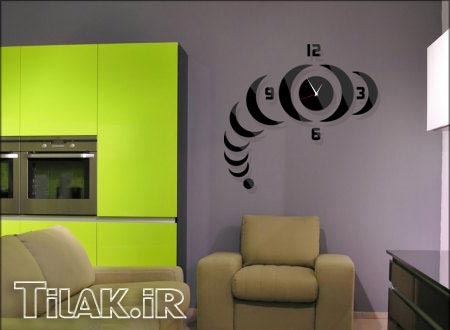 ساعت دیواری فانتزی ماه ساعت دیواری فانتزی ماه