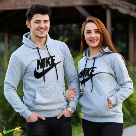 ست هودی Nike فوق العاده شیک و زیبا مخصوص زوج های عاشق ست هودی Nike فوق العاده شیک و زیبا مخصوص زوج های عاشق