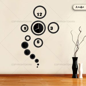 ساعت دیواری طرح پانا _ سایز کوچک