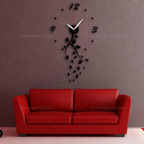 ساعت دیواری زیبای پرنسا