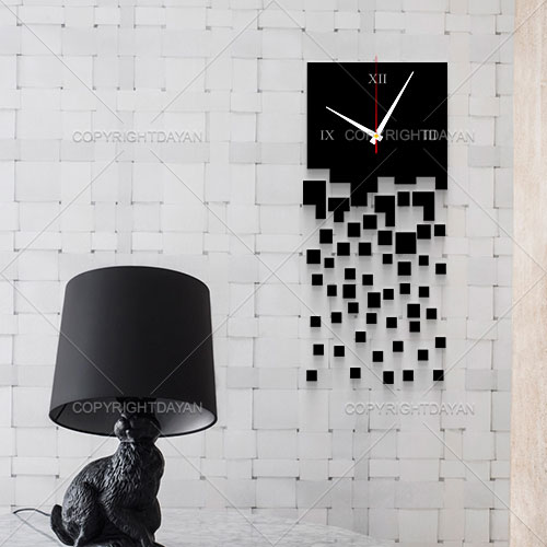 ساعت دیواری فانتزی طرح پازل