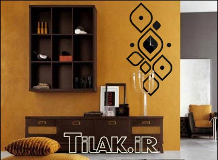 ساعت دیواری طرح شمس ساعت دیواری طرح شمس