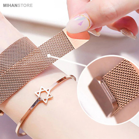 ساعت مچی صفحه لمسی نگین دار Lady