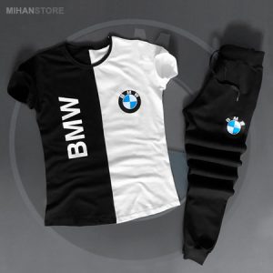 ست تی شرت و شلوار شیک BMW